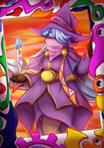 fully shaded halfbody + background